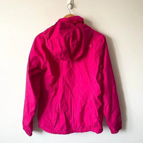 The North Face Antora  Dryvent Jacket Coat Hot Pink Size Medium - Picture 5 of 8